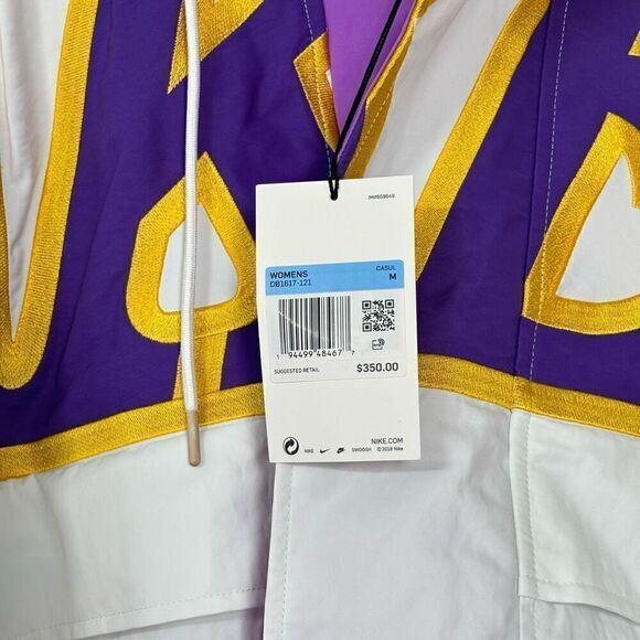 Nike x AMBUSH Los Angeles Lakers Kobe Bryant Sz M Water Repellent Coat Jacket ne - Picture 13 of 14